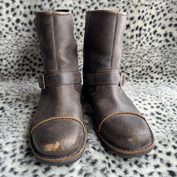 UGG | Shoes | Ugg Rockville Ii Leather Biker Rider Boots 